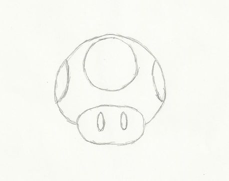 pic How To Draw Mario Mushroom Step By Step how to draw super mario bros mushroom
