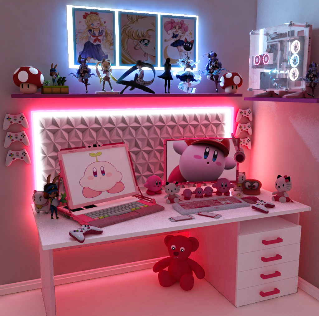 Featured image of post Kawaii Gaming Setup Accessories