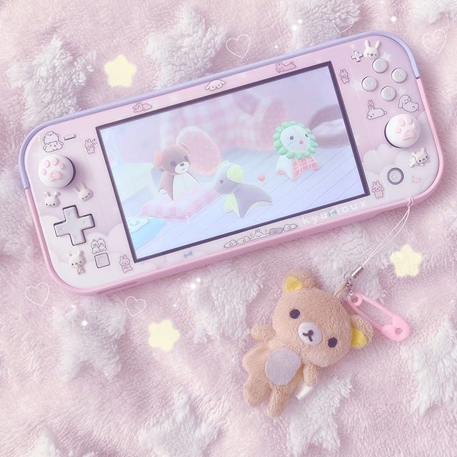 wallpapers Kawaii Gaming Setup Accessories my desk updated by missbun kawaii