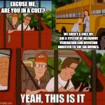 pic King Of The Hill Meme Cult blank cult king of the hill imgflip