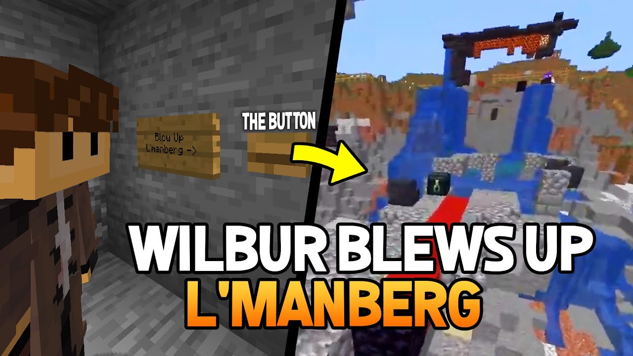 photo L'manburg Blown Up wilbur soot blows up l manberg dream smp
