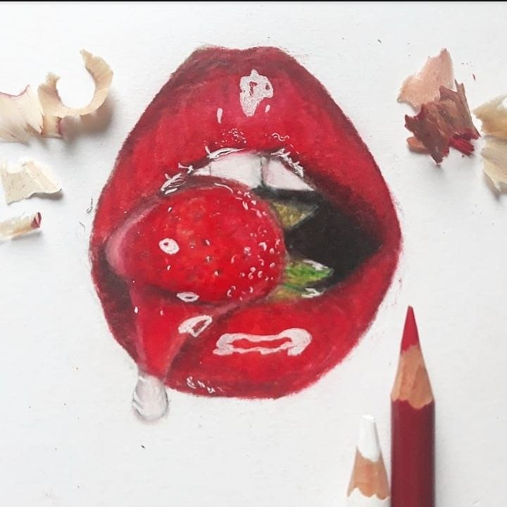 Featured image of post Lips Drawing Reference With Fruit