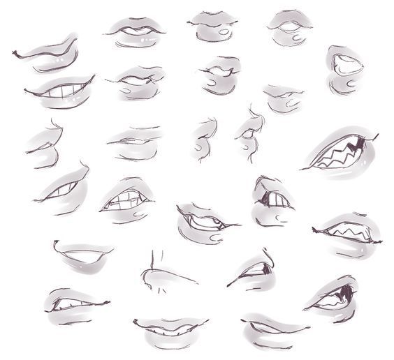 pics Lips Reference Drawing Anime 63 ideas drawing lips expressions
