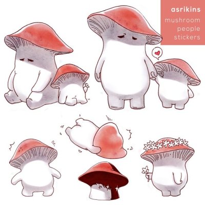 pix Little Mushroom Person Drawing cute lil mushroom girl