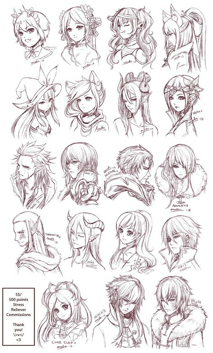 picture Long Female Anime Hair Styles how to draw anime and manga hair