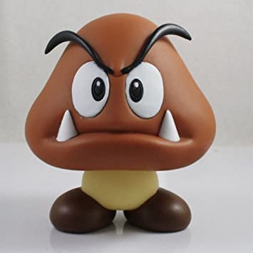 photo Mario Bros Brown Mushroom nintendo super mario bros brown goomba 5 5 plush mushroom 2017 ebay