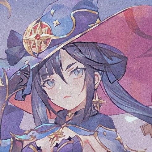 pic Mona Genshin Impact Aesthetic Icon anime sketch anime icons aesthetic anime