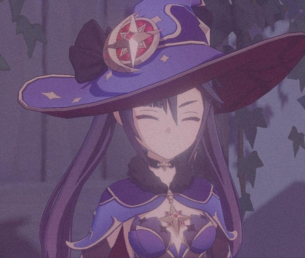 pic Mona Genshin Impact Aesthetic Icon ðððð ððððð  editing background mona