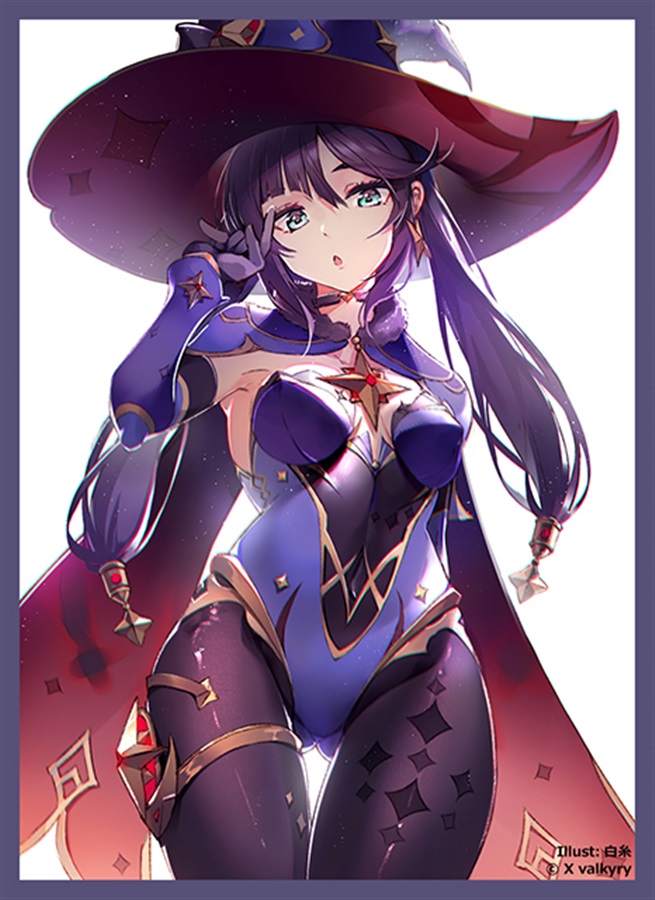 pic Mona Genshin Impact Card card sleeves genshin impact mona