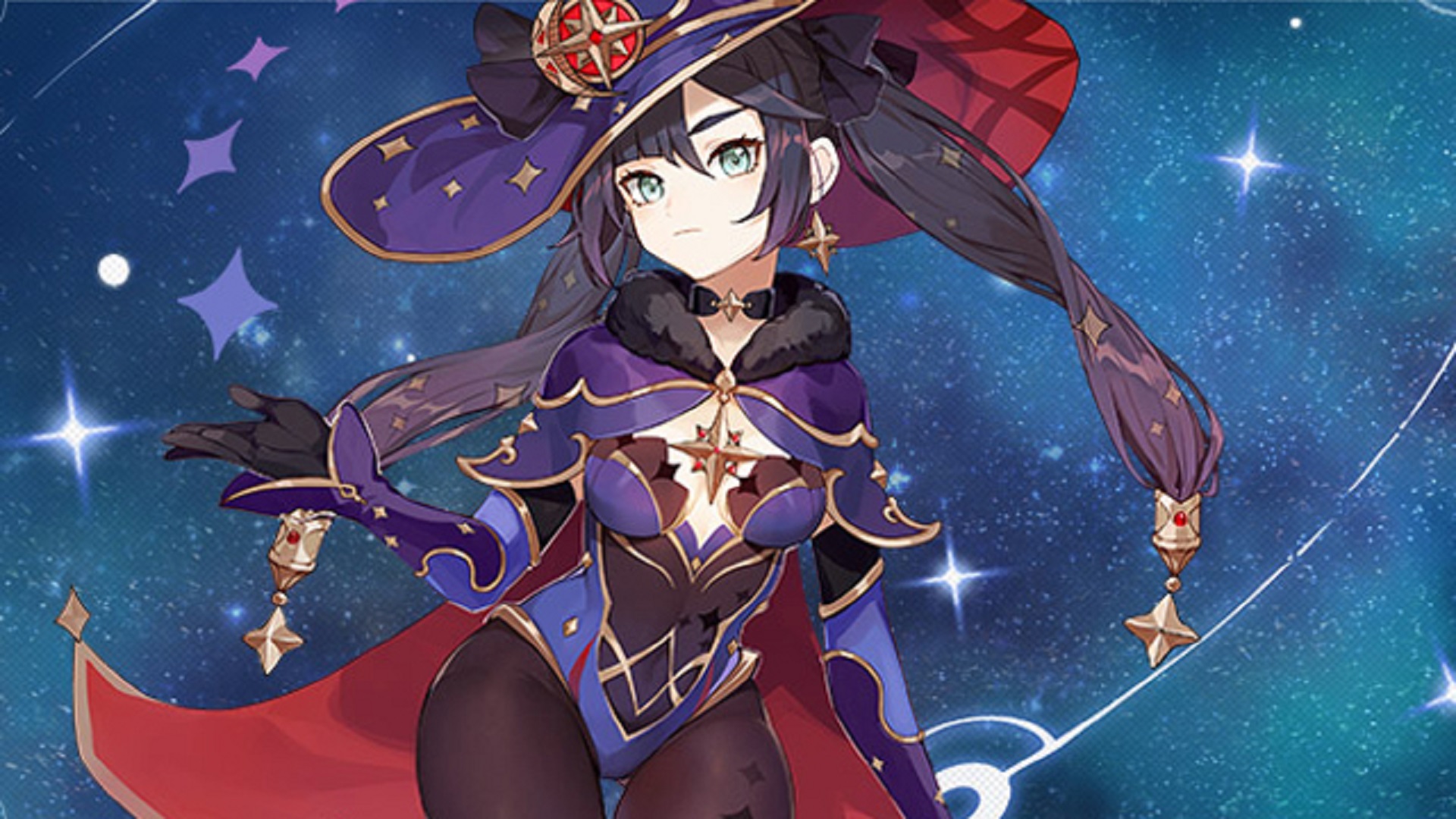 pix Mona Genshin Impact Card uwowo cosplay
