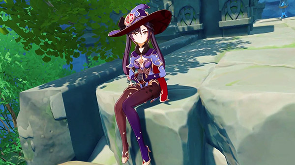 picture Mona Genshin Impact In Game gematsu