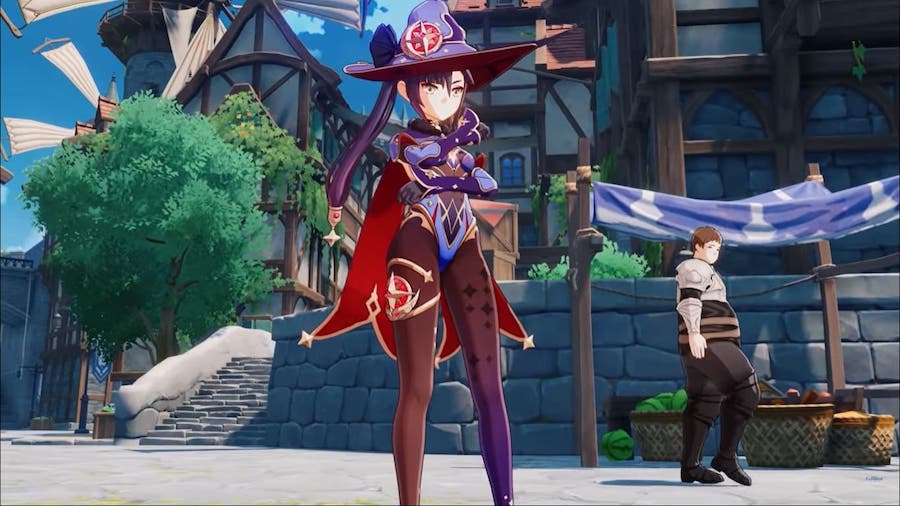 wallpapers Mona Genshin Impact In Game new character demo mona fate and destiny genshin impact