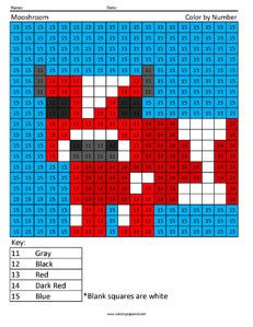 images Mooshroom Pixel Art minecraft mushroom cow free hama beads
