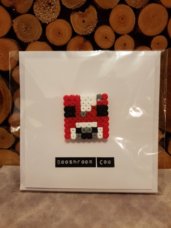 photo Mooshroom Pixel Art mooshroom face minecraft map