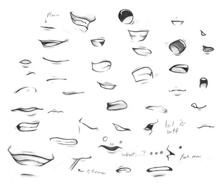 pix Mouth Reference Drawing Smile anime drawings tutorials mouth drawing