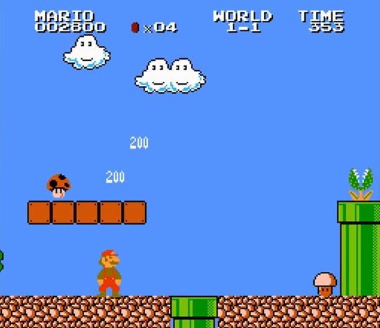 pix Mushroom Brown Super Mario Bros where goomba comes from