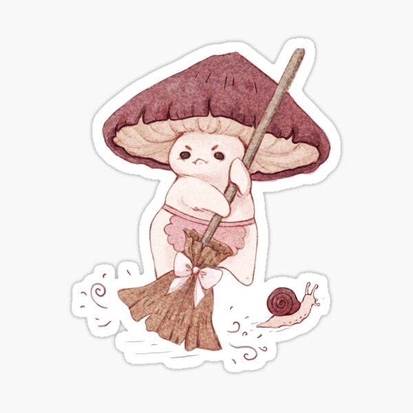 picture Mushroom Person Drawing kasey golden cute art mushroom art