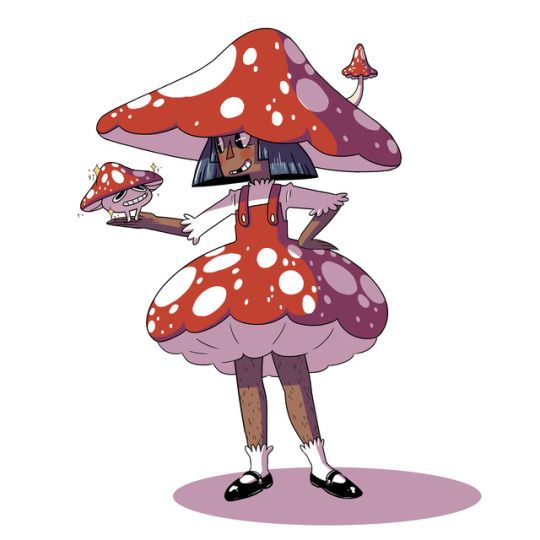 photo Mushroom Person Drawing 75 mushroom men maidens ideas
