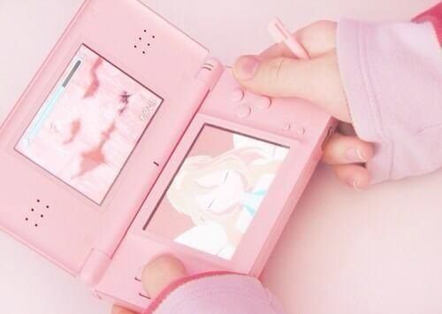 photo Pastel Pink Gamer Aesthetic nintendo and game cosas rosadas