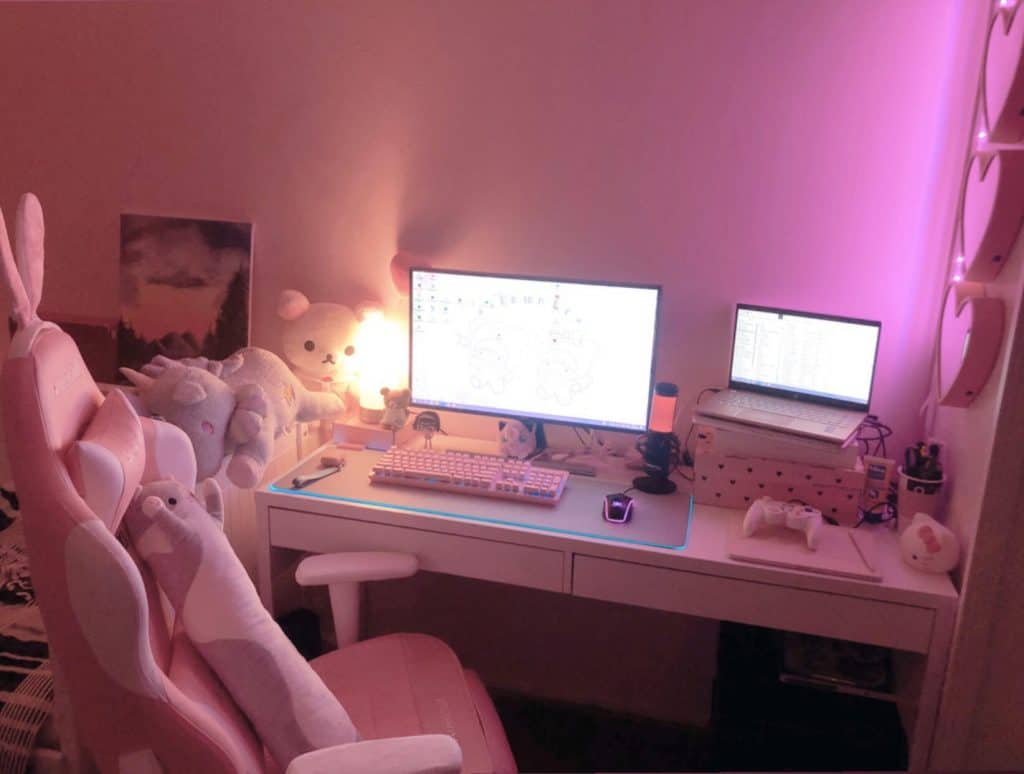 pics Pink Gaming Setup List pink gaming setup list novocom top