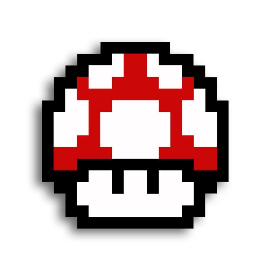 pics Pixel Mario Mushroom Drawing mario mushroom pixel art maker mario