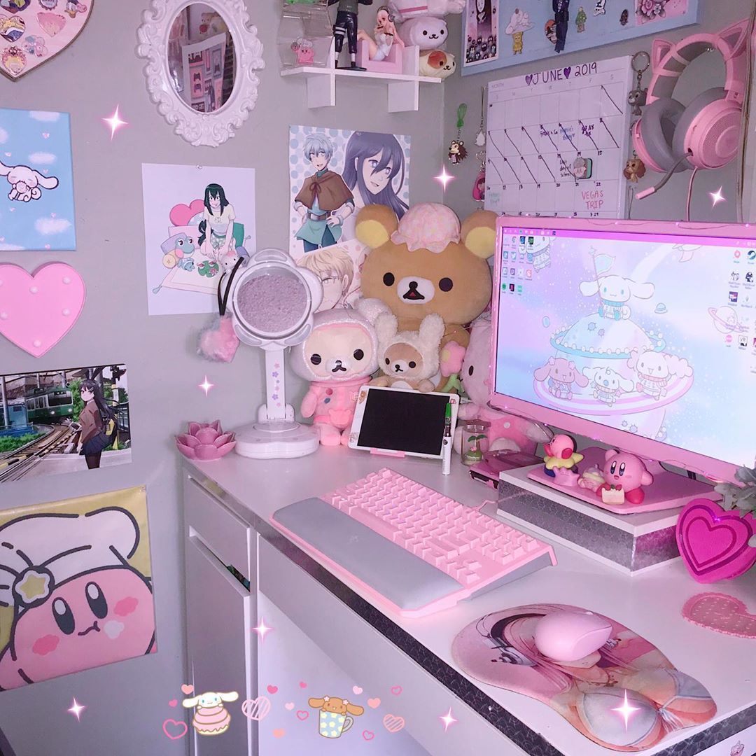 pic Room Decor Anime Kawaii Gaming Setup kawaii gamer girl room decor novocom top