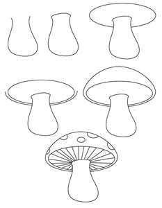 Featured image of post Simple Mushroom Sketch