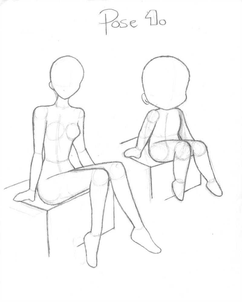 pics Sitting Pose Reference Chibi chibi poses reference chibi base set