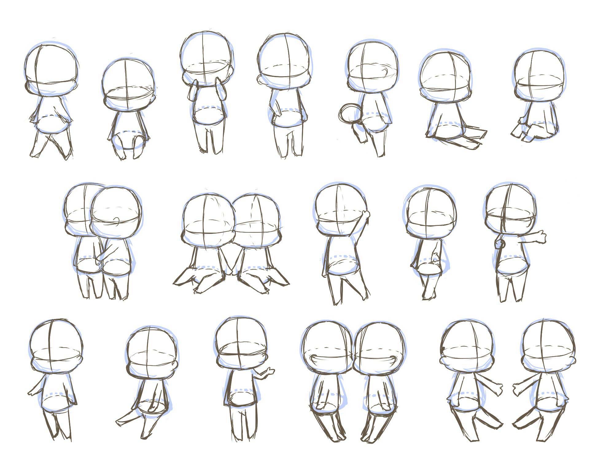 pic Sitting Pose Reference Chibi chibi drawings art reference poses