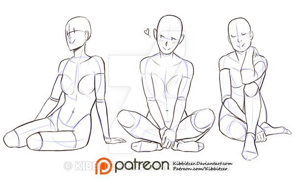 pix Sitting Pose Reference Pinterest chibi sitting pose reference chibi