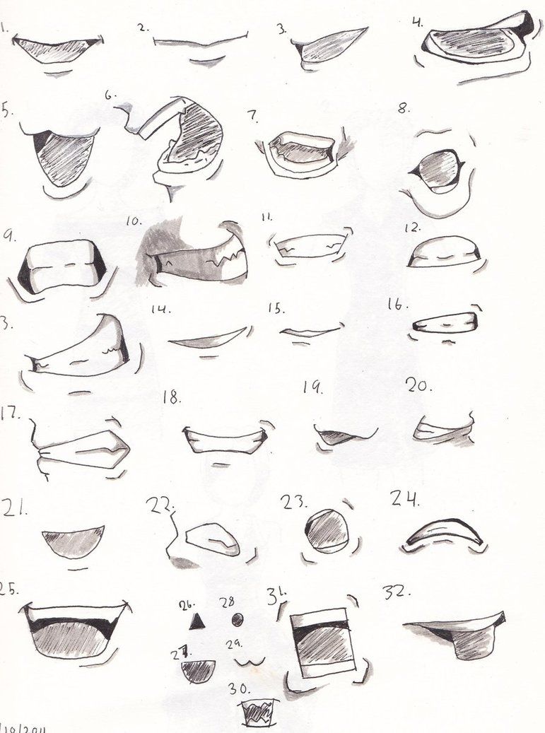 pic Smile Anime Mouth Drawing Reference how to draw anime smile novocom top