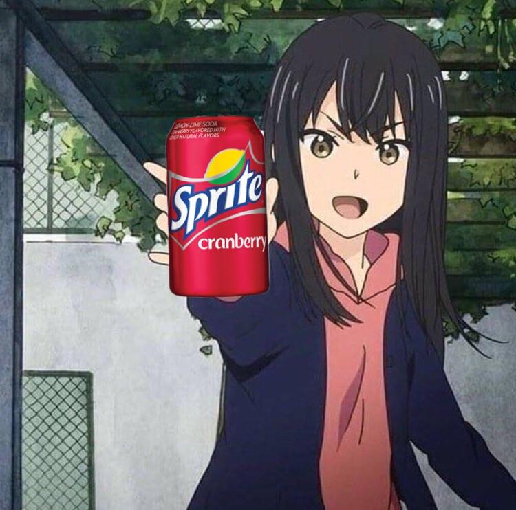 photo Sprite Cranberry Anime Meme new bunny girl senpai today new sprite