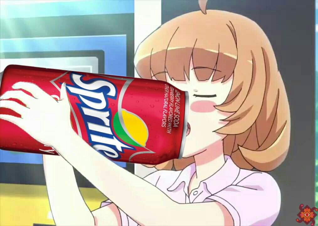 pic Sprite Cranberry Anime Meme saki enjoying her sprite cranberry