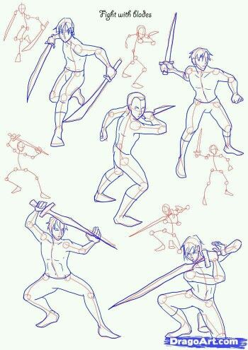 pics Stance Sword Poses Reference stances drawing people drawing poses