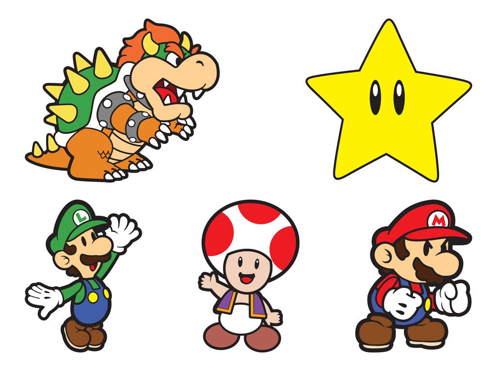 pic Super Mario Bros Drawing Characters how to draw super mario characters 243 drawing coloring pages videos for kids