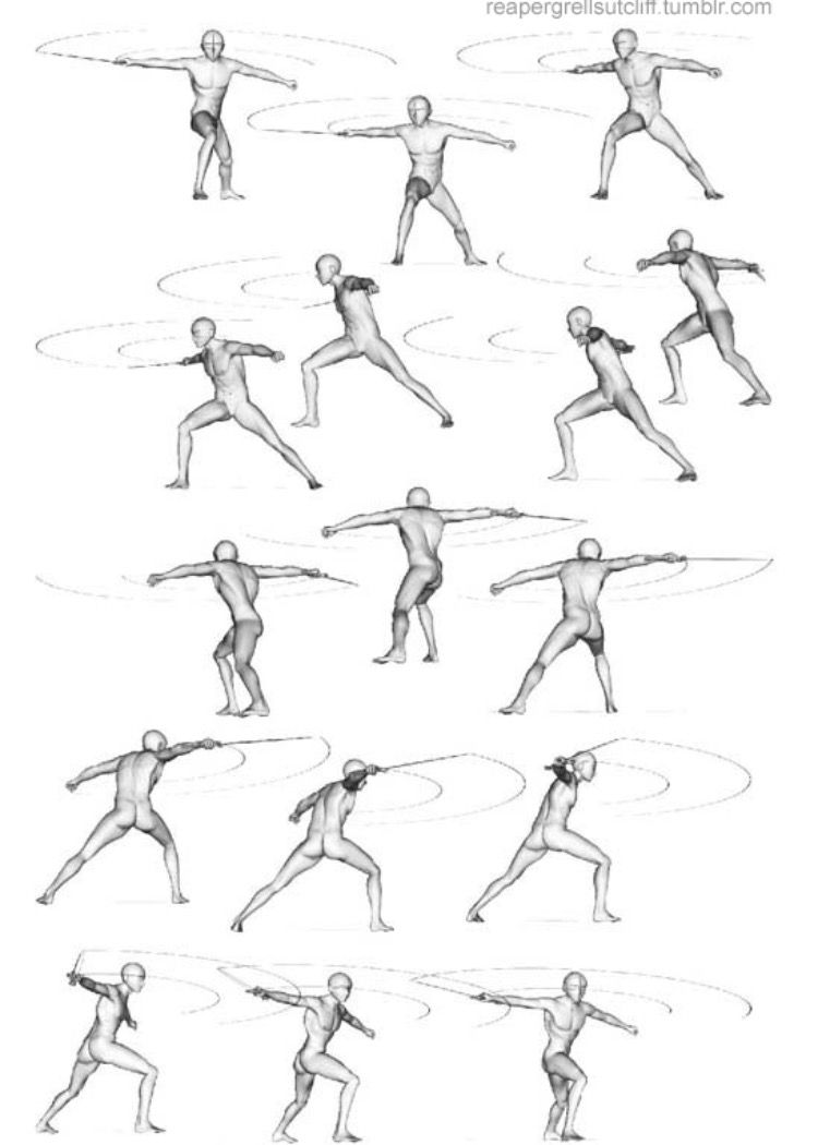 picture Sword Pose Reference Male drawing poses figure drawing reference