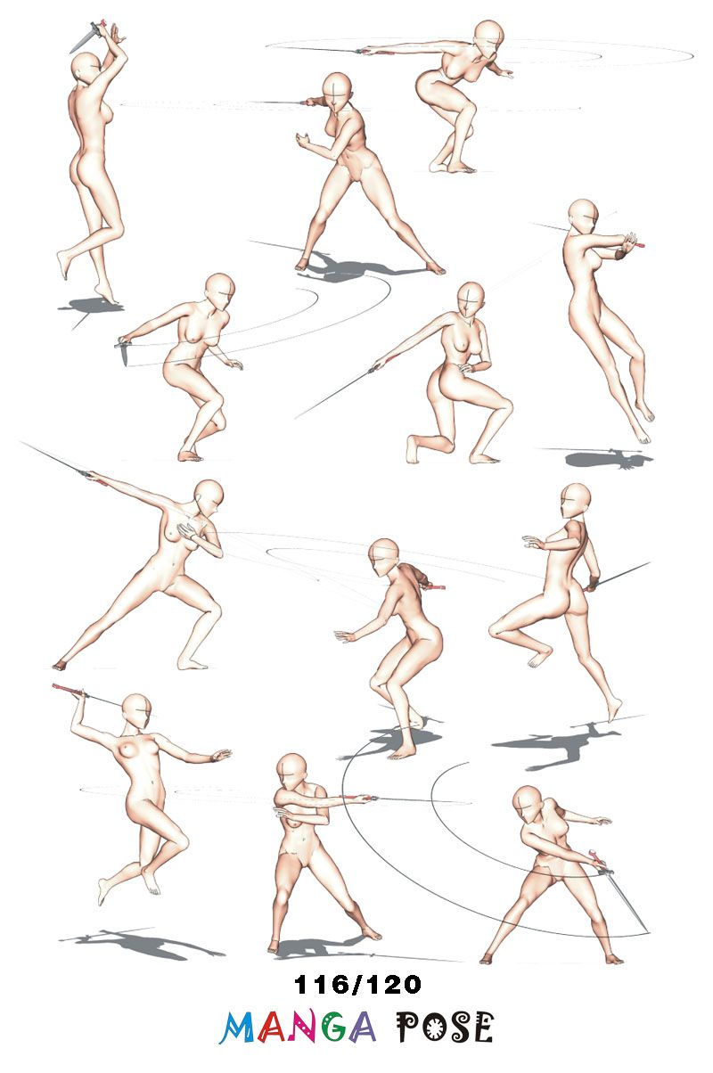 photo Sword Poses Reference Anime art reference poses anime poses