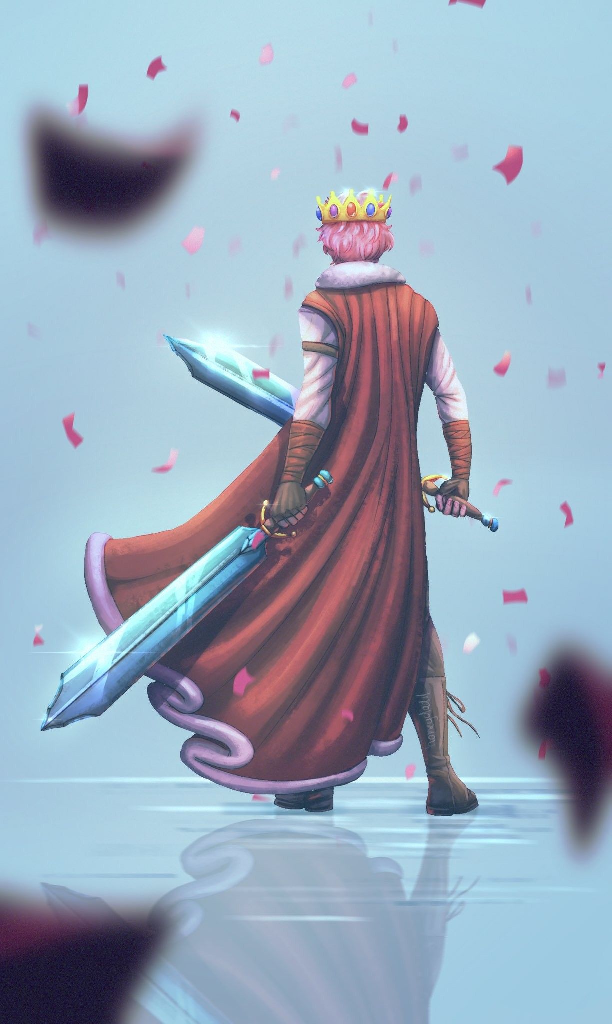photo Technoblade Wallpaper Technoblade Dream Fanart technoblade vs dream fanart by