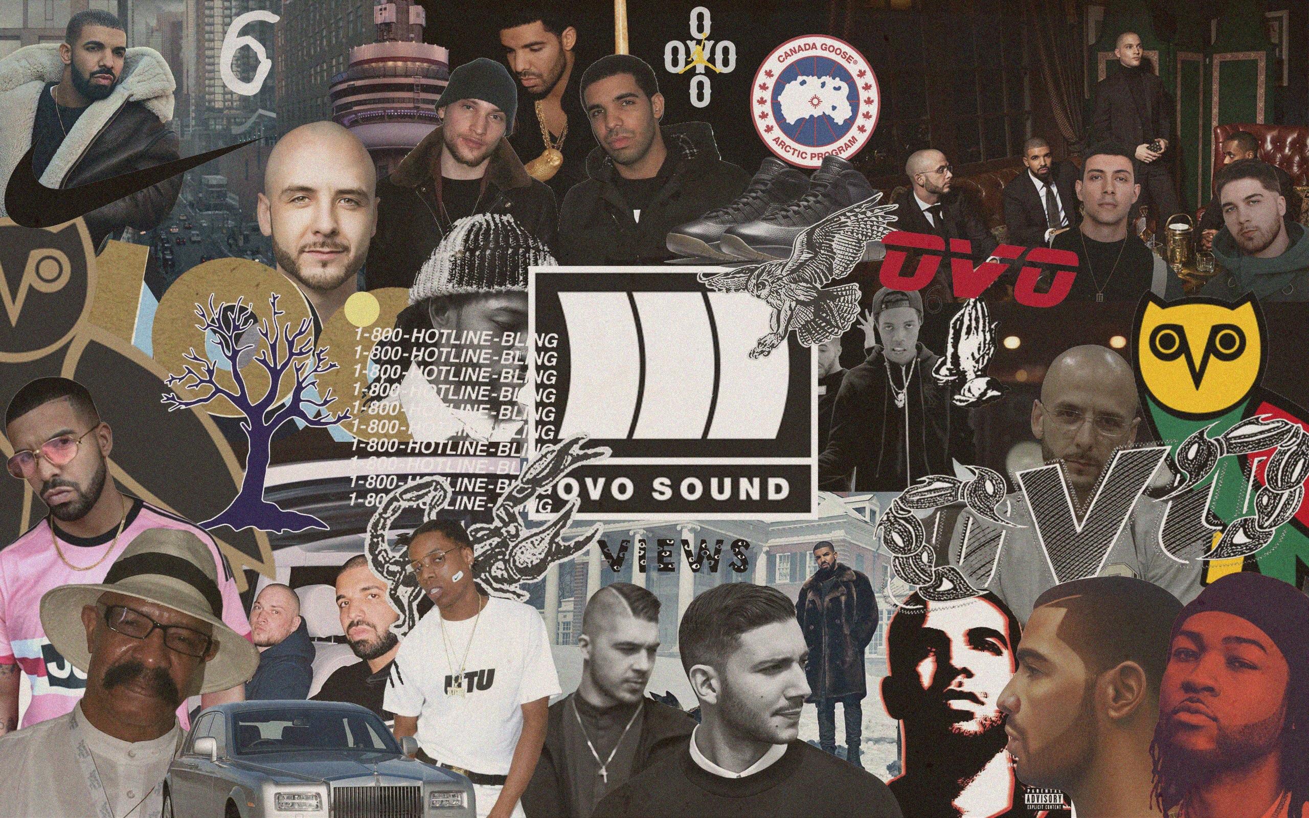 photo Wallpaper Drake Collage drake collage tumblr 500x750