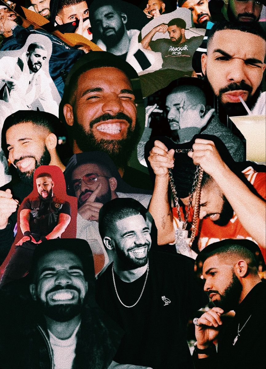 wallpapers Wallpaper Drake Collage prvncessselena drake wallpapers